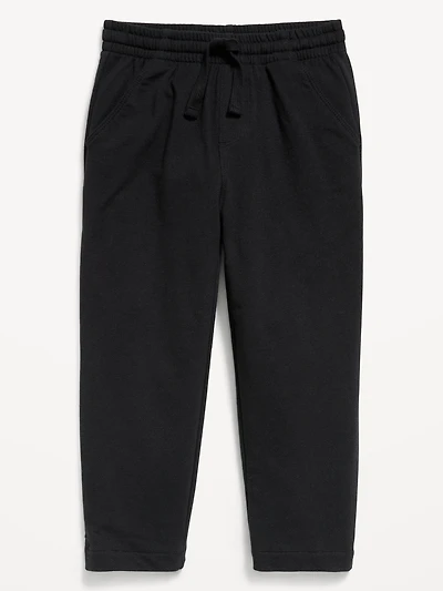 Barrel-Leg Knit Jogger Pants for Toddler Boys