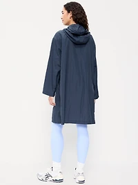 Lightweight Loose-Fit Hooded Jacket