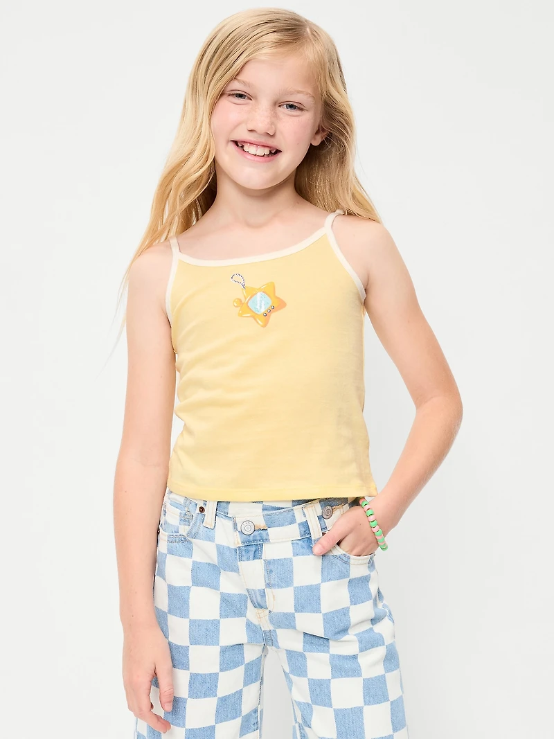 Fitted Graphic Cami for Girls