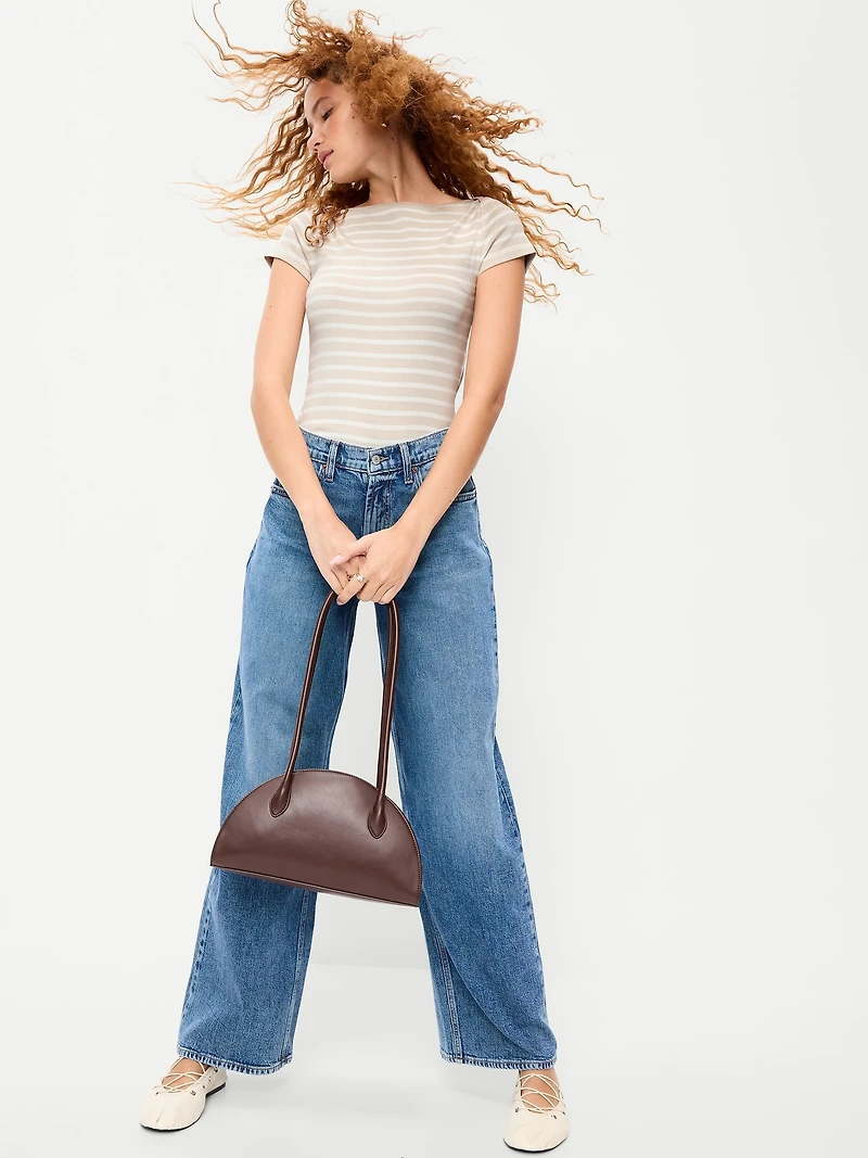 Snug Boat-Neck T-Shirt