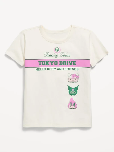 Hello Kitty® Short-Sleeve Graphic T-Shirt for Girls