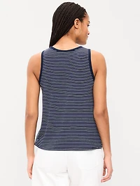 Luxe High-Neck Tank Top