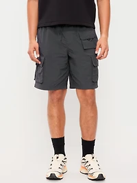 Baggy Cargo Shorts - 8-inch inseam
