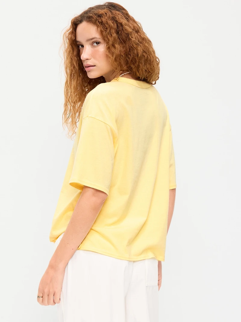 Short-Sleeve Loose Graphic T-Shirt