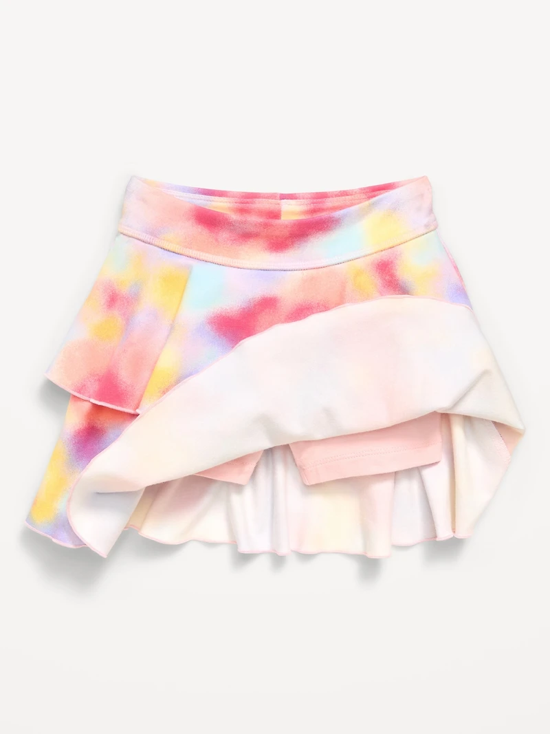 Tiered Active Skort for Girls