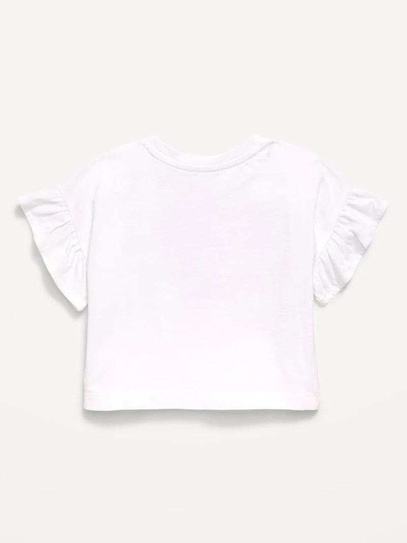 Spice Girls™ Ruffled Graphic T-Shirt for Toddler Girls
