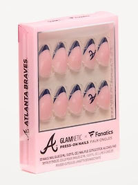 Glamnetic x Fanatics Atlanta Braves Press-On Nail Kit