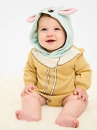 Star Wars™ Hooded Grogu Fleece One-Piece Romper for Baby