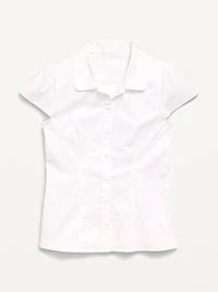 School Uniform Short-Sleeve Top for Girls