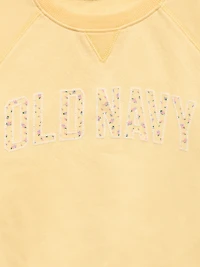 Logo-Graphic Crew-Neck Sweatshirt for Girls