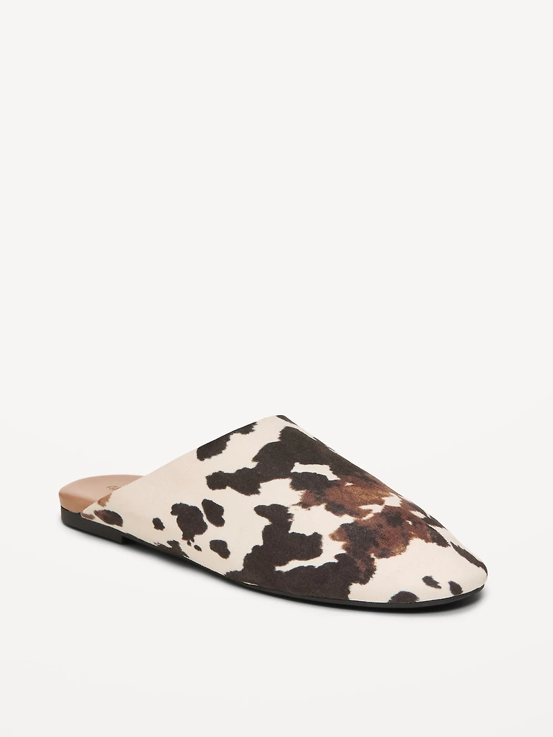 Faux-Suede Mule Clogs for Women