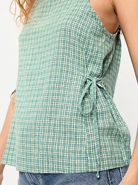 Apron Side-Tie Tank Top