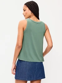 Luxe Scoop-Neck Tank Top