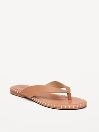 Whipstich Flip-Flops for Women