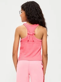 2-In-1 Ribbed Tank Top for Girls