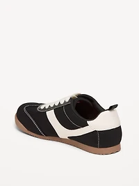 Canvas Lace-Up Sneakers for Girls