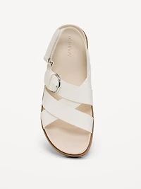 Buckled Double-Strap Sandals for Girls