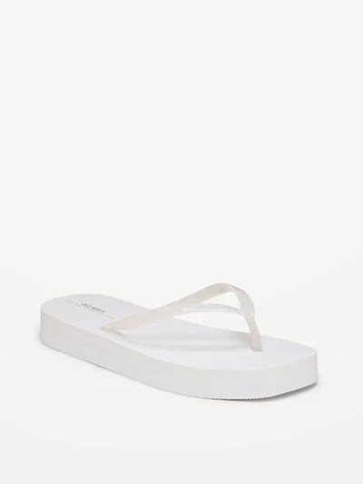 Platform Flip-Flop Sandals for Girls (Partially Plant-Based
