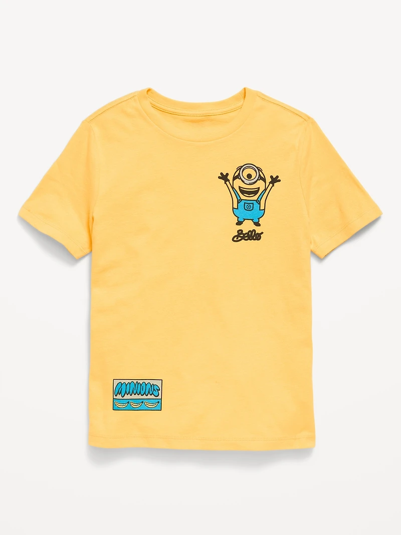Minions™ Gender-Neutral Graphic T-Shirt for Kids