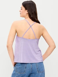 Strappy-Back Swing Tank Top