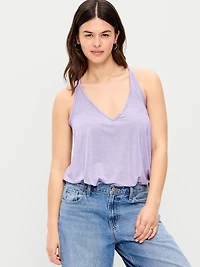 Strappy-Back Swing Tank Top