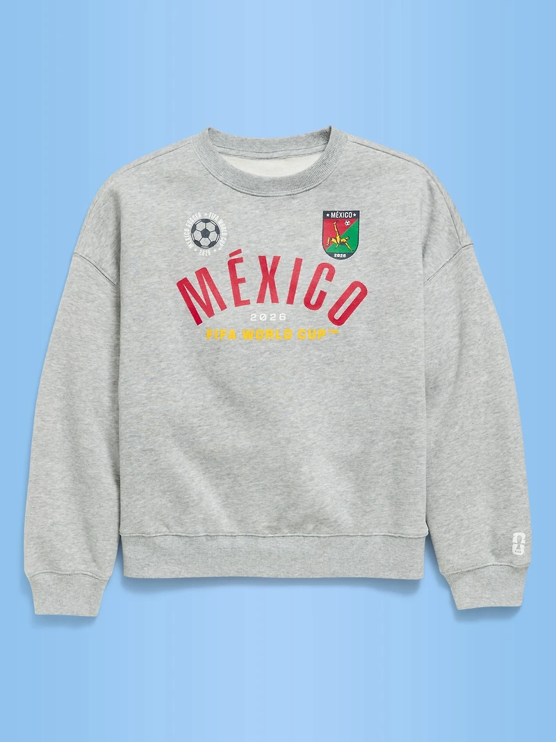 FIFA World Cup 26™ Mexico Oversized Tunic Sweatshirt for Girls