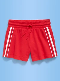 High-Waisted USA Shorts for Girls