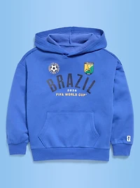 FIFA World Cup 26™ Brazil Oversized Pullover Hoodie for Boys