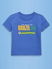FIFA World Cup 26™ Brazil Graphic T-Shirt for Girls