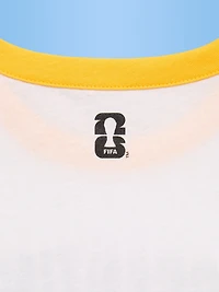 FIFA World Cup 26™ Argentina Smocked Graphic T-Shirt for Girls