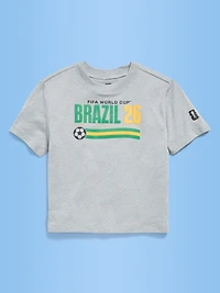 FIFA World Cup 26™ Brazil Oversized Unisex Graphic T-Shirt for Toddler
