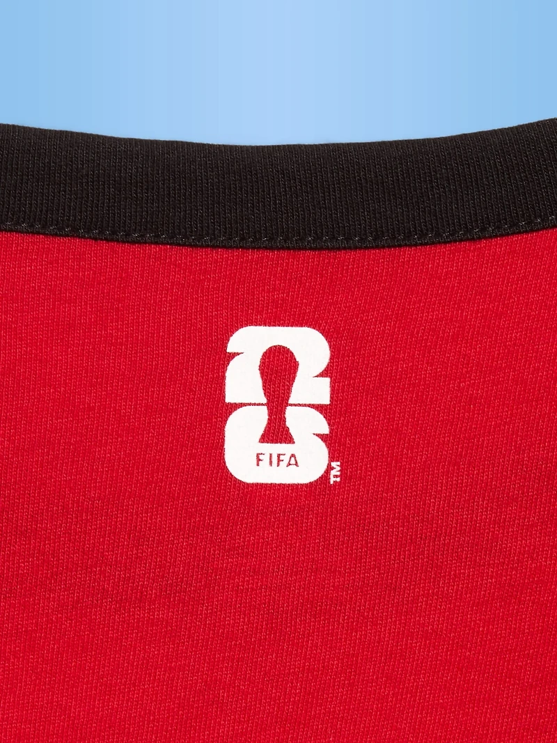 FIFA World Cup 26™ England Smocked Graphic T-Shirt for Women