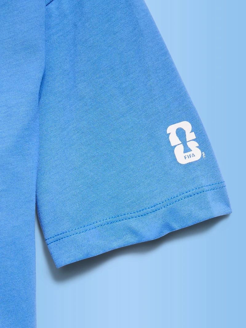 FIFA World Cup 26™ Argentina Oversized Graphic T-Shirt for Boys