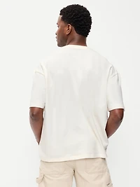 Oversized Heavyweight Garment-Washed T-Shirt