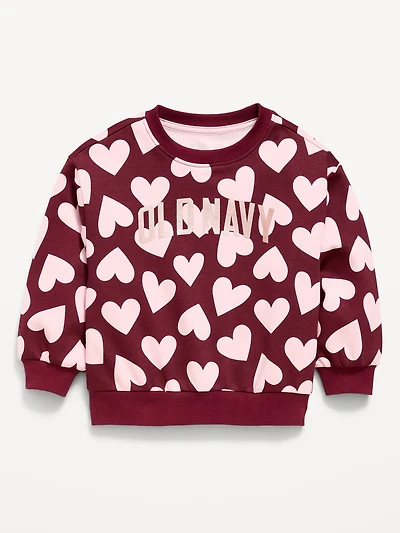 Logo Graphic Sweatshirt for Toddler Girls