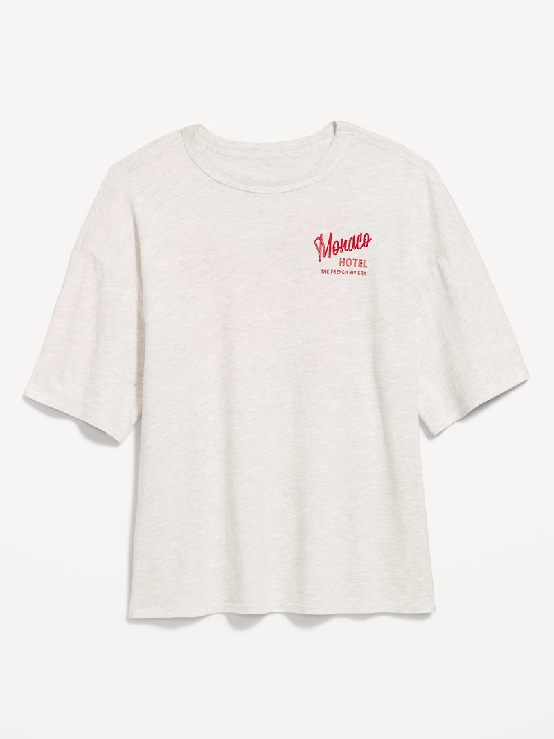 Short-Sleeve Loose Graphic T-Shirt