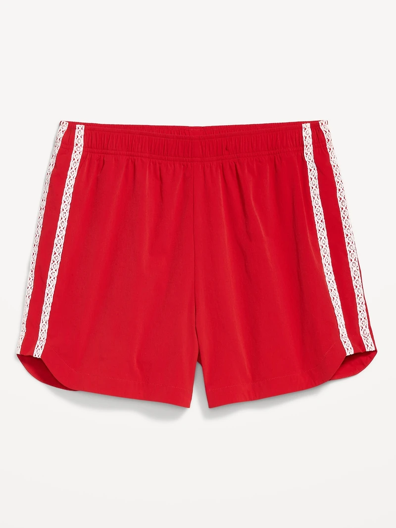 High-Waisted TrekTech Run Shorts