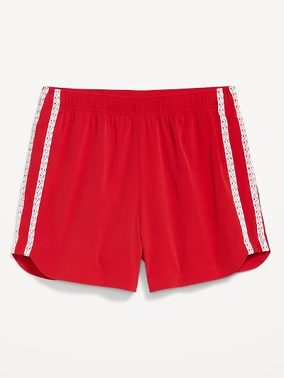 High-Waisted TrekTech Run Shorts
