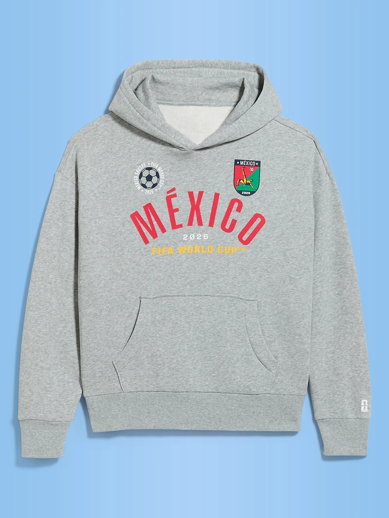 FIFA World Cup 26™ Mexico Oversized Pullover Hoodie for Men
