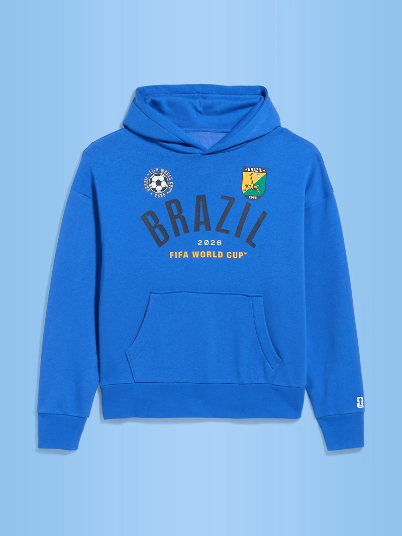 FIFA World Cup 26™ Brazil Oversized Pullover Hoodie for Men