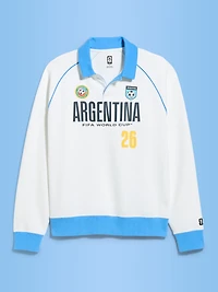 FIFA World Cup 26™ Argentina Dynamic Fleece Collared Graphic Sweatshirt for Men