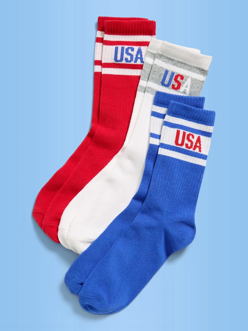 USA Crew Socks for Men