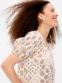 Airy Button-Down Top
