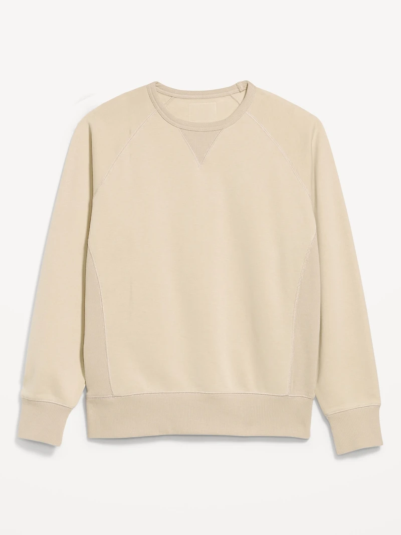 Oversized Heavyweight Crew-Neck Sweatshirt