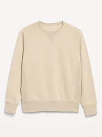 Oversized Heavyweight Crew-Neck Sweatshirt