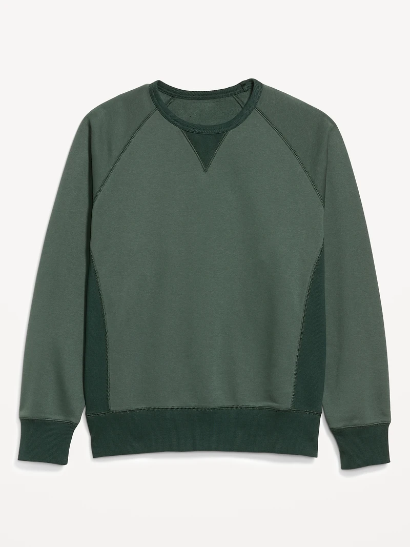 Oversized Heavyweight Crew-Neck Sweatshirt