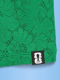 FIFA World Cup 26™ Mexico Boxy Lace V-Neck T-Shirt for Girls