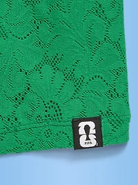 FIFA World Cup 26™ Brazil Boxy Lace V-Neck T-Shirt for Girls