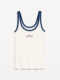 Old Navy x Disney Mickey Mouse Ribbed Scoop-Neck Tank Top for Women