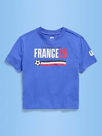 FIFA World Cup 26™ France Oversized Unisex Graphic T-Shirt for Toddler